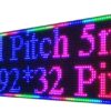 QledX lichtkrant leddisplay 192cm x 32cm P10 pixel resolutie 193x32 - Afbeelding 3