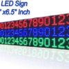 QledX lichtkrant leddisplay 192cm x 32cm P10 pixel resolutie 193x32